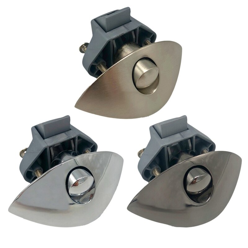 Diameter 20Mm Camper Auto Half-Moon Push Lock Rv Caravan Lade Klink Knop Lock Y98C