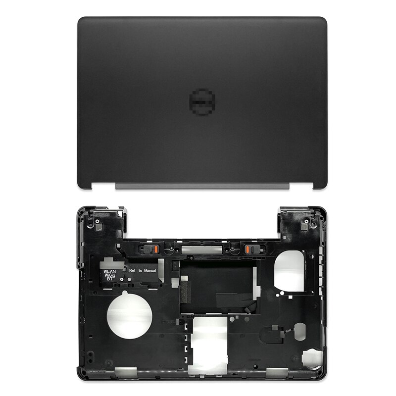 Nowy LCD tylna pokrywa/zawiasy/pokrywa przednia/podpórce pod nadgarstki/dolna obudowa dla Dell Latitude E5440 5440 laptopa bez dotykowy: AD Cover