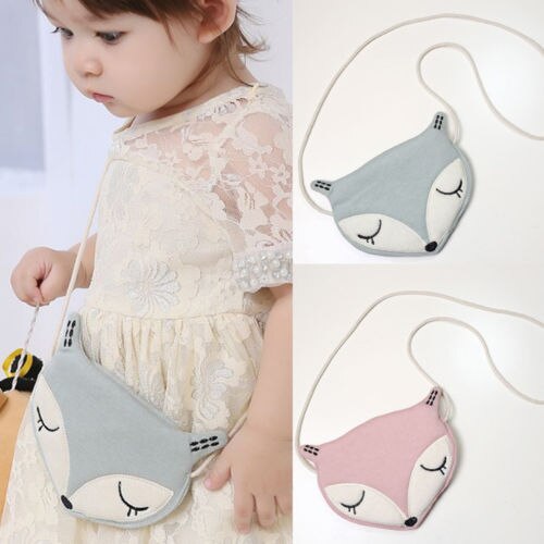 Neue Infant Baby Kinder Mädchen Kleine Casual Schulter Umhängetasche Messenger Handtasche Cartoon Tier Tasche Kinder