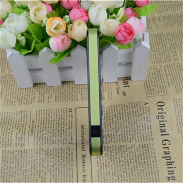 Clearance Luxury Aluminum Bumper Frame For Apple iPhone 4 4S Hybrid Cover Frame Multi Color Capas: Green