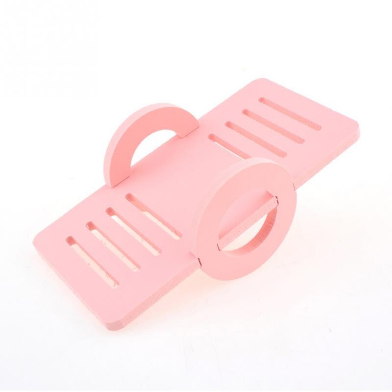 Columpio colgante para hámster, jaula de madera para loro, juguete para hámster, Chinchilla, ratón, accesorios para mascotas, suministros, novedad: Verde claro