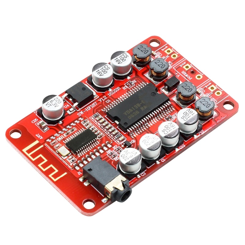 Yda138 Bluetooth cyfrowy 3.5Mm o klasy D stereofoniczny 2 kanałowy wzmacniacz mocy dla Yamaha: Default Title