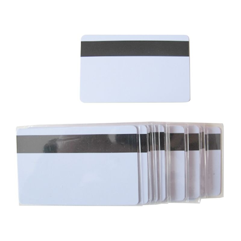 30PCS Magnetic Stripe Card Low / High Resistance Blank PVC 2 / 3 Track Magnetic Card suit for Members / VIP / access card etc.