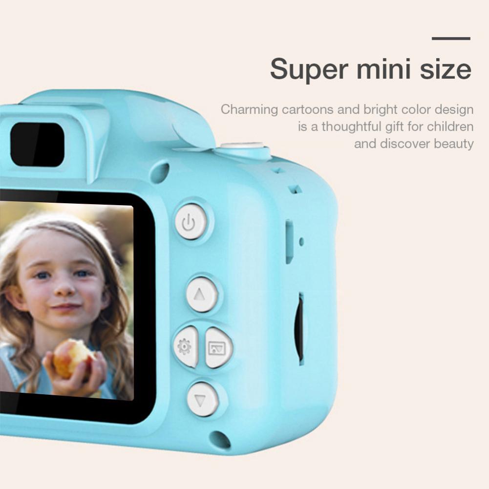 Børnekamera vandtæt sødt digitalkamera 1080p hd skærm 8 millioner pixel børn mini kamera 2.0 tommer display kamera