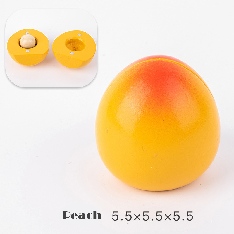 Magnetic Wooden Cutting Fruits Vegetables Pretend Play Simulation Kitchen Toys Classic Game Montessori Educational Toys For Kids