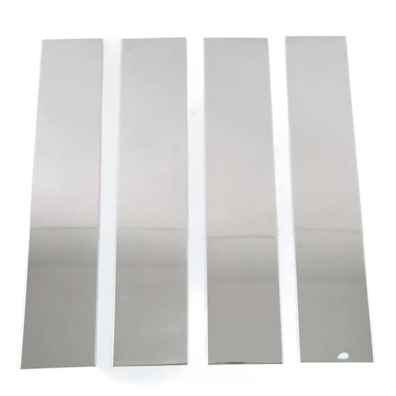 Deur Window Pillar Trim Rvs Slijtvast/Set Chrome Window Post Molding Vervanging Voor Ford Voor Auto Modificatie