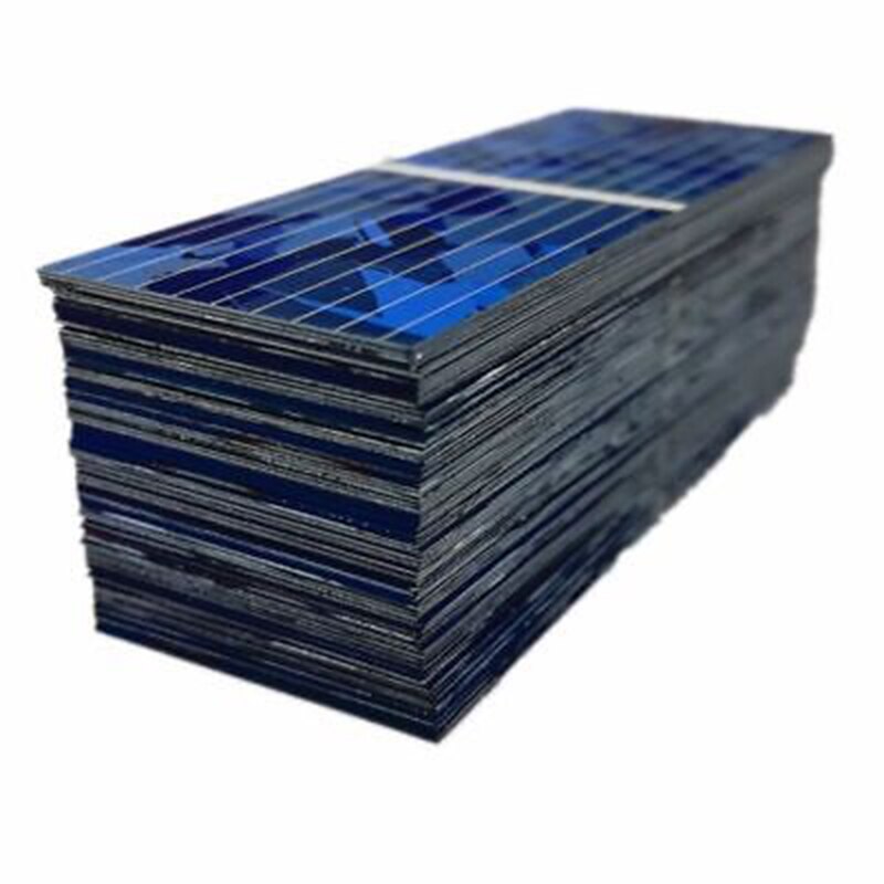 100 * Zonnepaneel Solars Cel 0.5 V 320mA 52x19mm DIY Batterij Duurzaam Top
