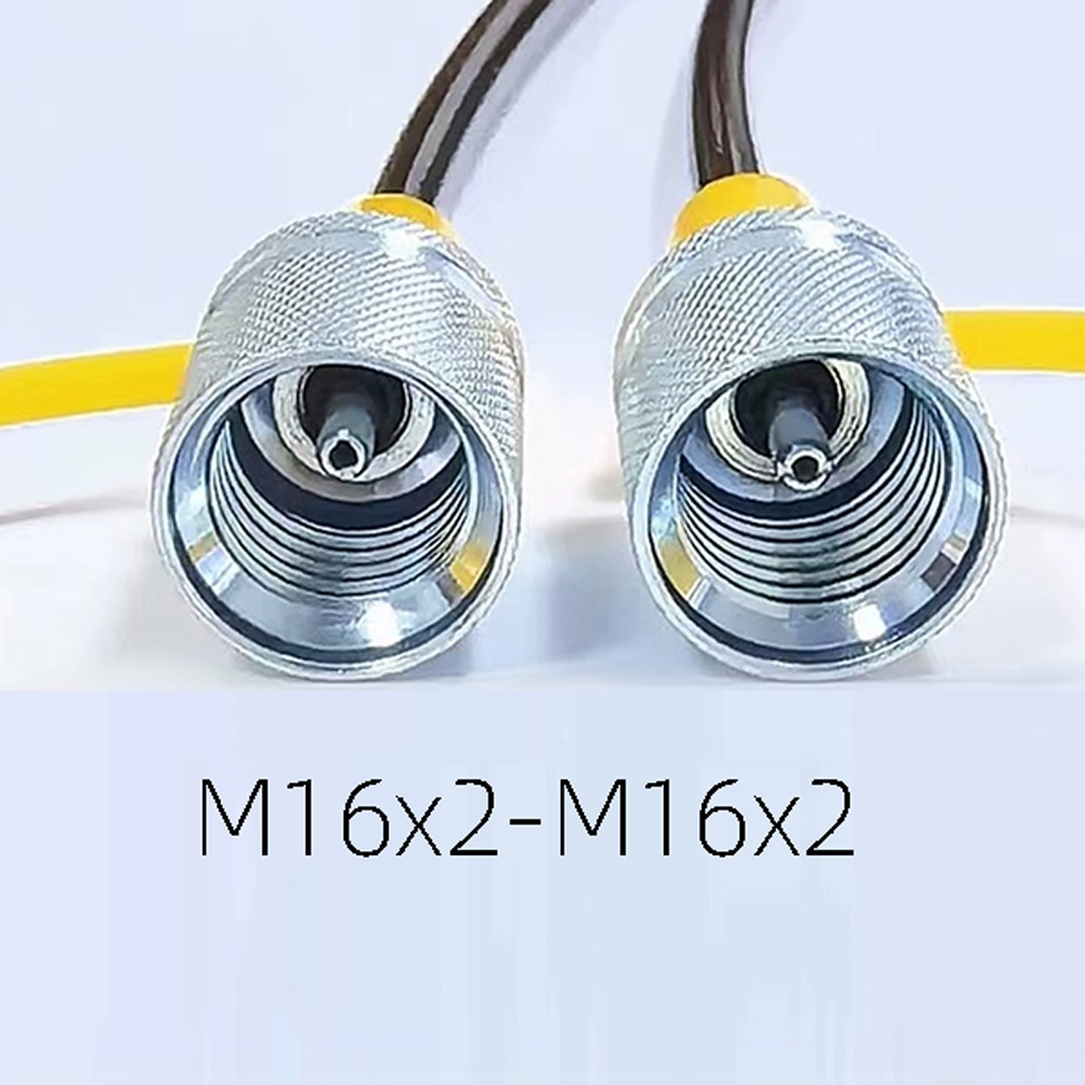 Pressure gauge pressure tube high pressure hose instrument connecting line tube 63mpa DN3 * 6 hydraulic tube: PURPLE / 200cm