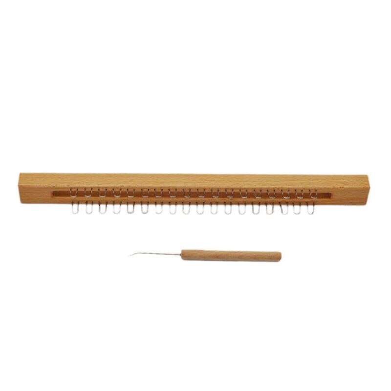 36 Pins Wooden Knitting Loom Board Hook Needle DIY Craft for Sock Hats Scarves