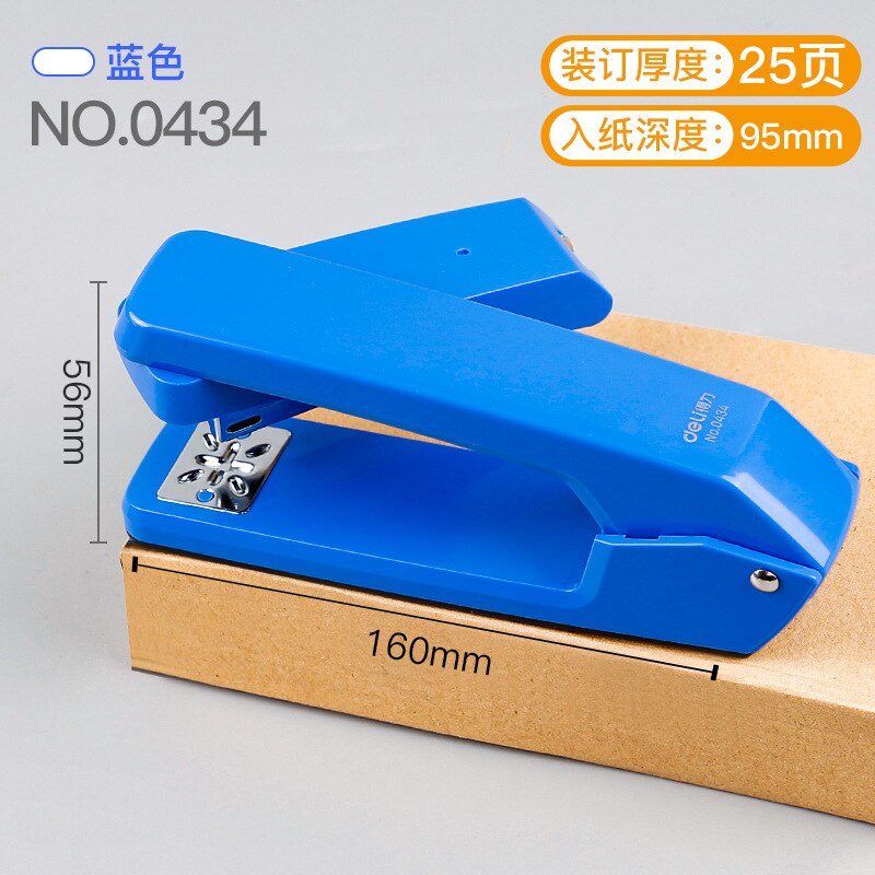 360 Degree Rotatable Stapler Student StaplerStandard Multifunction Use 24/6 Staples Stapler Stationery Office Binding Supplies: Economic blue