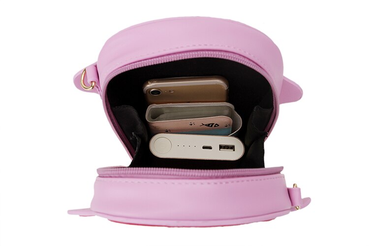 Eis bilden Neuheit Crossbody-tasche für Frauen Geldbörsen und Handtaschen Mädchen Karikatur Schulter Tasche mit Kette Gurt Nette kupplung
