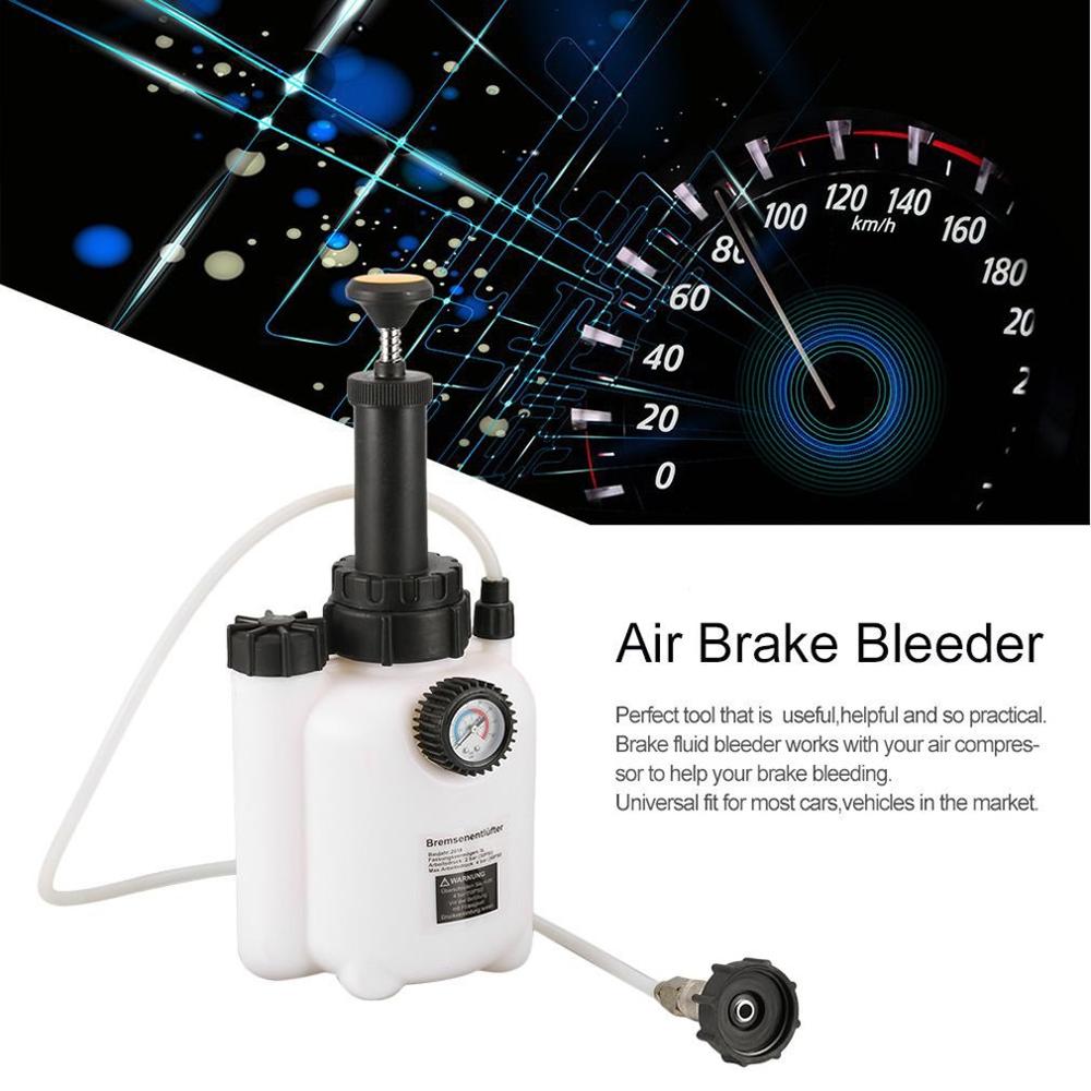 Car Brake Oil Changer Manual Brake Oil Replacement Through 3L Vacuum Brake Oil Pot Pumping Machine Brake Repair