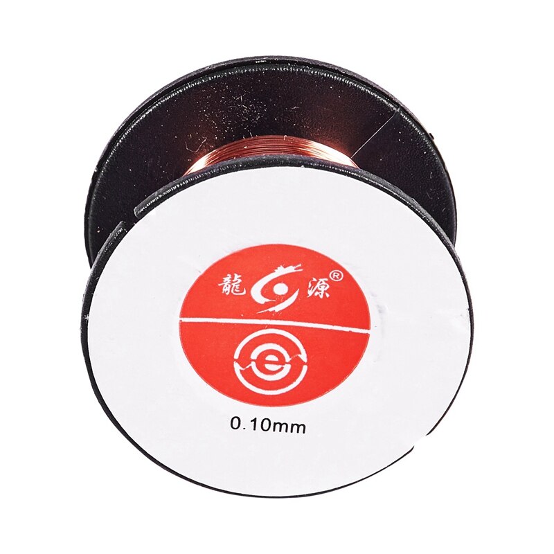 5 Pcs 0.1mm Diameter Copper Soldering Solder Enamelled Reel Wire
