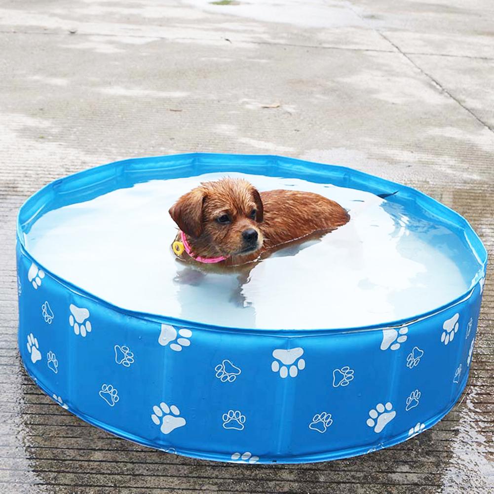 80 Cm X 20 Cm Hond Puppy Kat Opvouwbare Water Spelen Bad Lekvrije Zwembad