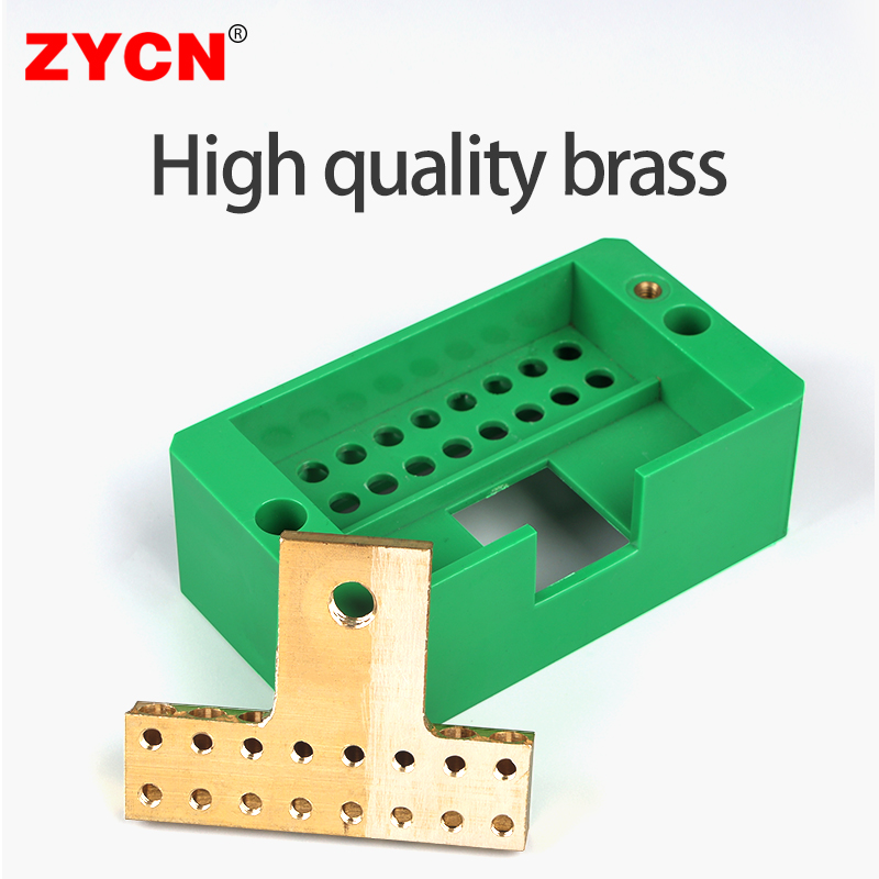 Unipolar Splitter Junction Box Retardant Metering Cabinet Wire Terminal Block Flame Retar Electrical Accessories Copper