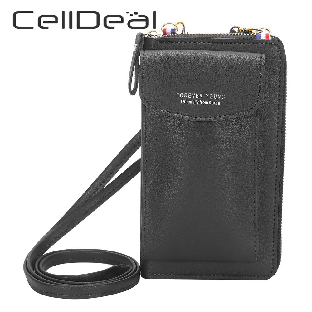 Vrouwen Portemonnee Beroemde Mobiele Telefoon Tassen Grote Kaarthouders Handtas Purse Clutch Messenger Schouder Lange Bandjes