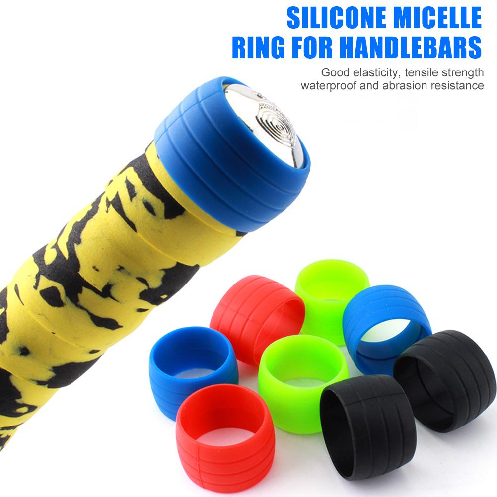 1 par de tapones de silicona para manillar de bicicleta, resistentes al agua y al desgaste, tapón de silicona para bicicleta de montaña y carretera