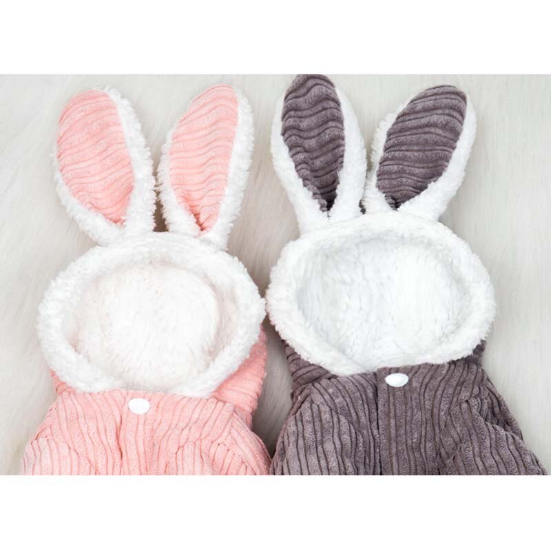 Automne et hiver oreilles de lapin mignon hiver épais pull Teddy Hiromi Bichon vêtements petit chien vêtements