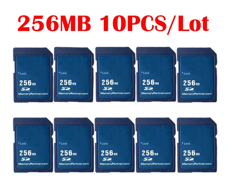 10PCS/Lot Memory SD Card Class 2 32MB 64MB 128MB 256MB 512MB 1GB 2GB Carte SD Mini Memoria SD Cards for Supplier