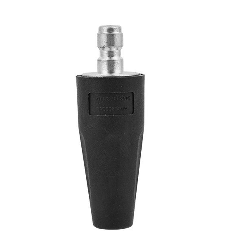 Universal Turbo Nozzle Rotating Blaster Jet Connector for Car Washing High Pressure Water Gun Head Washer Accessories 2600 PSI: Colorless