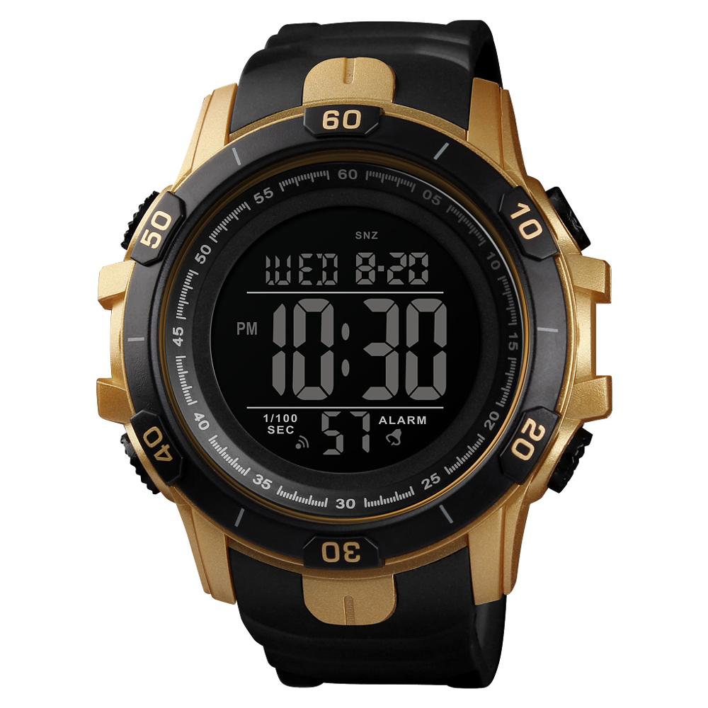 Skmei digitaal horloge voor heren led sport polshorloges waterdicht lichtgevende wekker aftelhorloge herenhorloges montres homme