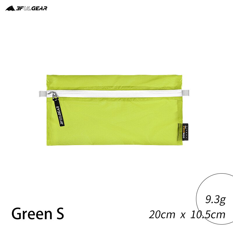 3F UL GEAR Volador 2 Multipurpose Sundries Bag Storage Bag A Toiletries Bag Wear-resistant Finishing Bag: Green S