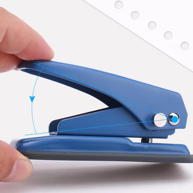 Mushroom Hole Shape Punch for Happy Planner Disc Ring DIY Paper Cutter T-type Puncher Craft Machine Offices Stationery