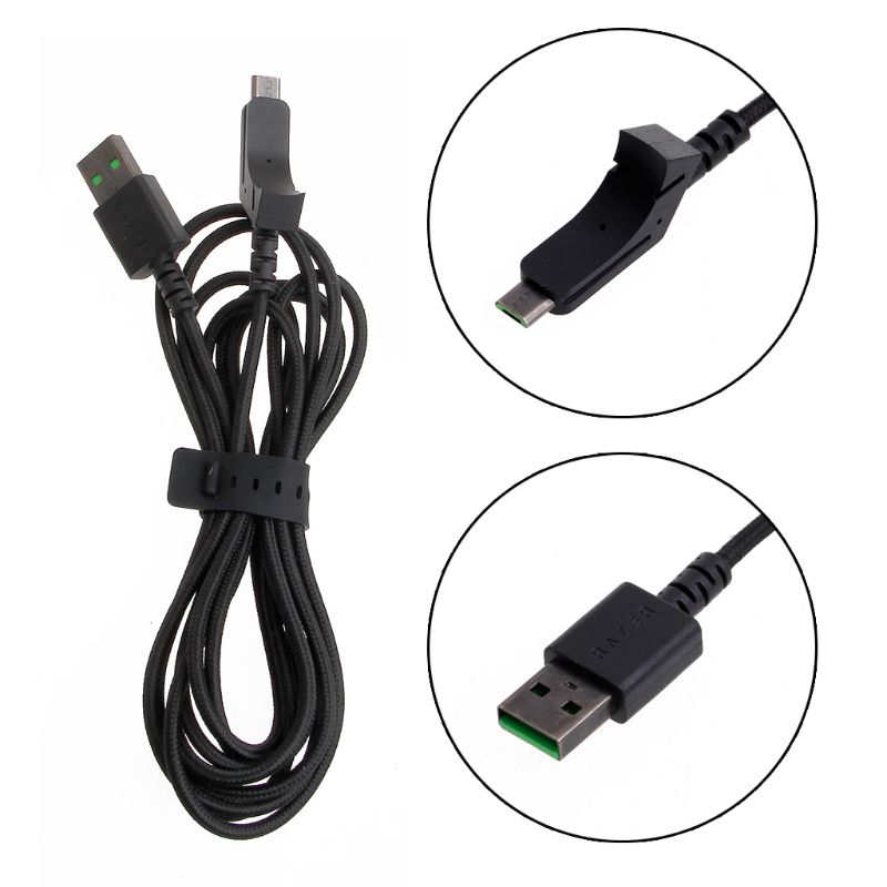 Mouse Wire Mouse Cable for Razer Lancehead Wireless Gaming Mouse USB Charging Flexible Cable