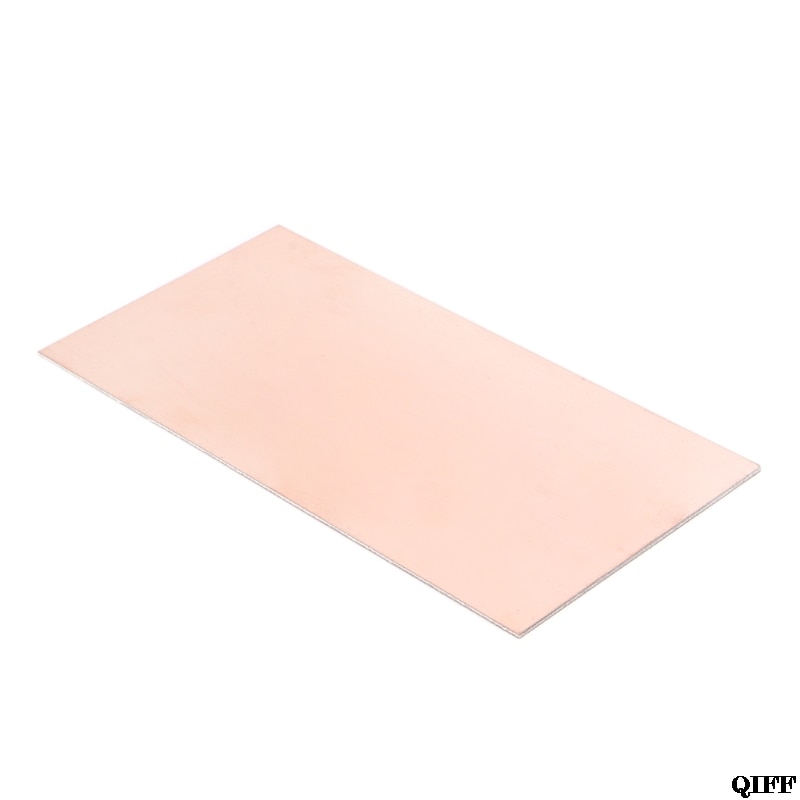 Placa revestida de cobre de doble cara, placa de circuito PCB laminado FR4 APR29, 100x200x1,5mm,