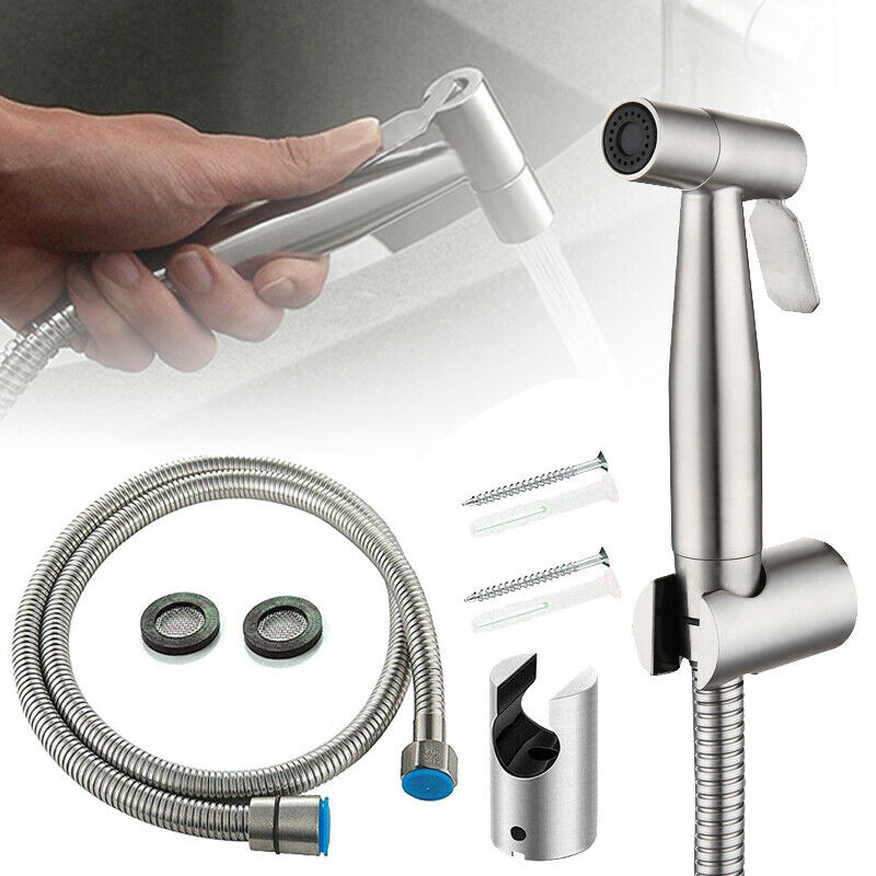 Handheld Cloth Diaper Toilet Sprayer Bidet Muslim Shower Personal