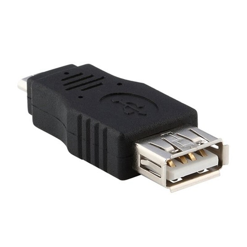 Micro-USB Male to USB A Female Adapter & RJ45 Double Female Plug Telephone Adapter Connector Beige