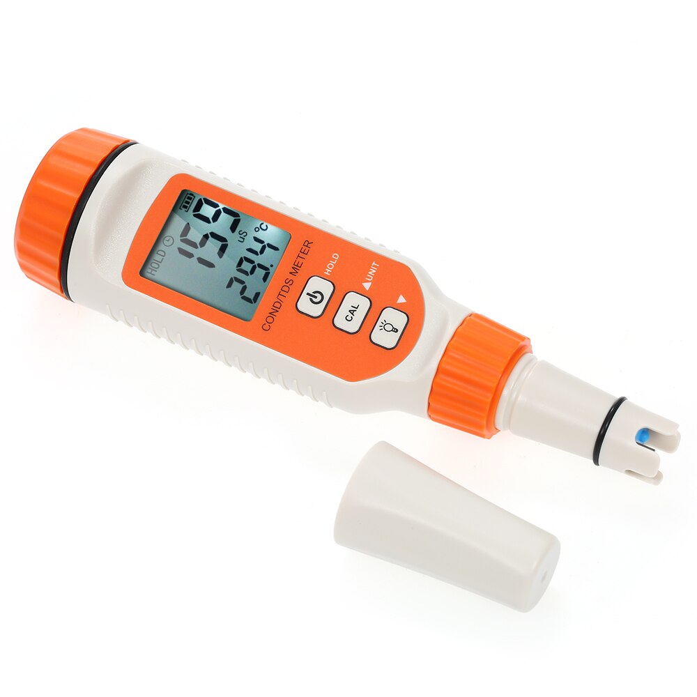 3 in 1 Water Tester Pen Type Conductivity Meter TDS / COND TEMP Analyzer Total Dissolved Solid Temperature
