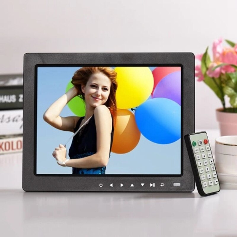 10 Inch HD Desktop Album Digital Photo Frame/Display Ie/1080P MP4 Video/MP3 o/TXT EBook/ Clock /Calendar /Support Auto Pl