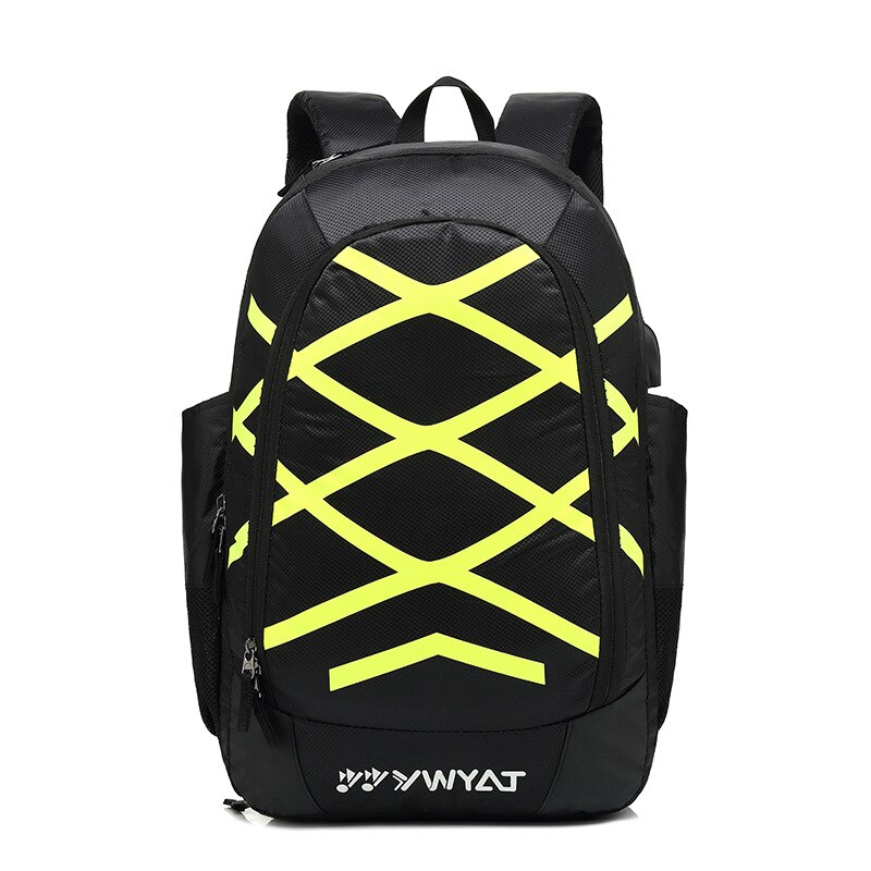 sporttas rugzak schouders Mannen en vrouwen modellen 3 sticks multifunctionele dikke badminton racket tas rugzak: Groen