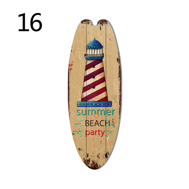 Mini kleine surfplank muur hangende houten bord strand decor tropische bar muur decor Welkom bij paradijs deurbord voor thuiskamer