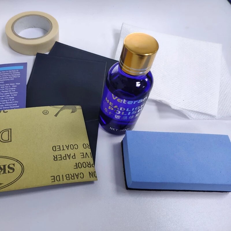 Automotive Polishing Paint Care Tools Headlight Polishing Repair Refurbish Agent Car Ceramic Coating Car Plated Crystal Coating: Default Title