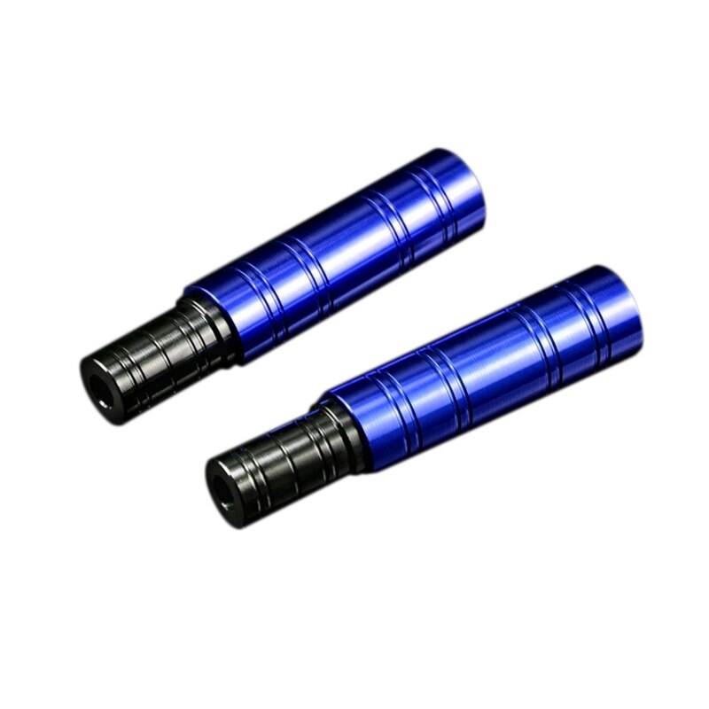 Motorcycle Mount Bike Tail Light Spotlight Bracket LED Headlight Fog Light Mounting Bracket Post Support Base: Blue