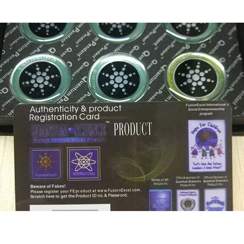 6 pièces autocollant de bouclier autocollant de téléphone portable pour téléphone portable Anti-rayonnement de EMF Excel Anti-rayonnement: Sliver