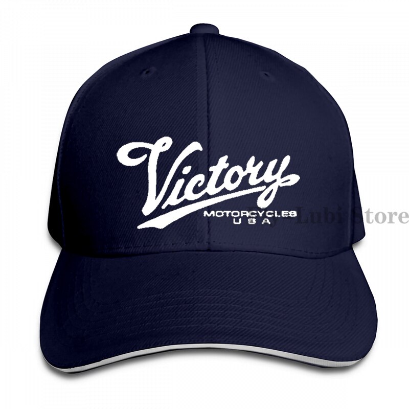 Victory Motorcycles Usa Baseball cap men women Trucker Hats adjustable cap: 1-Navy