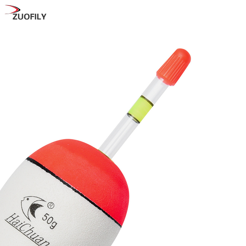 Flotador de pesca EVA versión mejorada, palos luminosos nocturnos Bobber de 10g/20g/30g/40g/50g/60g, herramienta de aparejos de pesca de vientre con pote