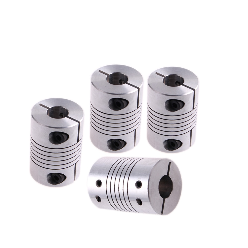 D30L42 Flexible Coupling CNC Stepper Motor Coupler Connector 5/6/8/9.5/10/12/14/15mm Motor Flexible Couplers For Screw Driving