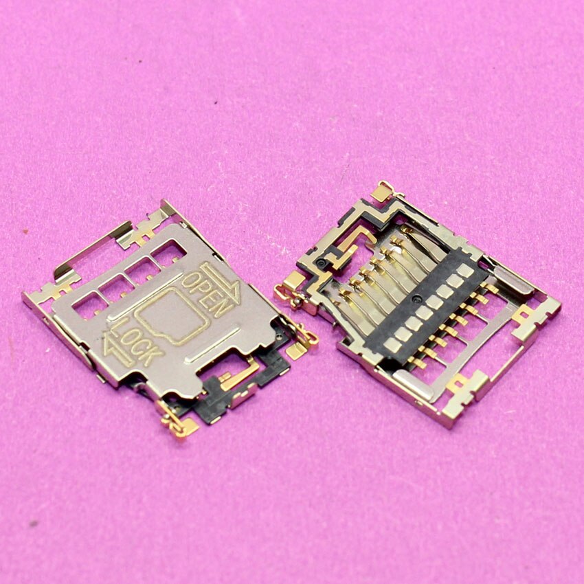 Yuxi 1pc för motorola moto  xt615 xt685 för oppo  r827t tf kortläsare hållare byte av uttagskontakt