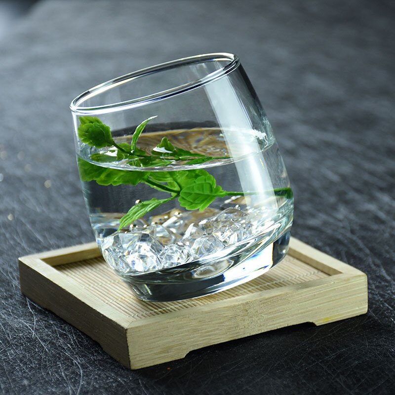 Creatieve Tumbler Glas Whisky Wijn Glazen Beker Rocking Cocktail Wijn Glas Voor Bar Drinken Tool