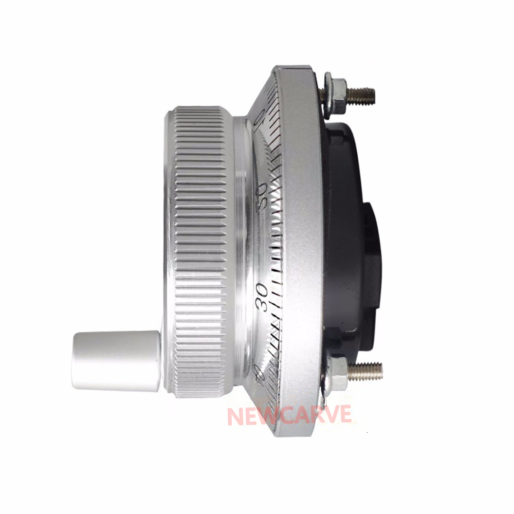 NEWCARVE – roue à main électronique, 60mm 5V 12V 24V, 4 6 broches, générateur d'impulsions 25 100, encodeur rotatif manuel