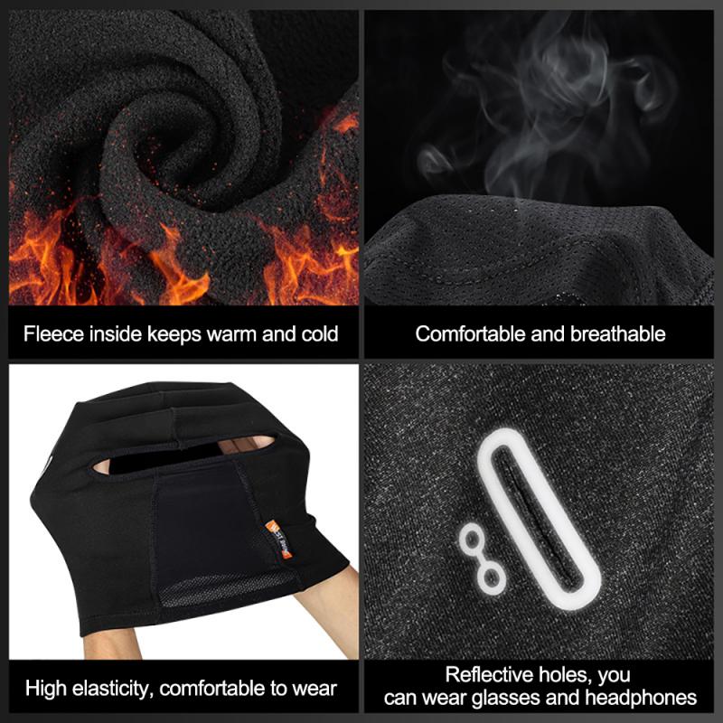 Zimowa maska motocyklowa maska na twarz typu kominiarka wiatroszczelna wysoka przepuszczalność alpinizm narciarski polarny motocyklowe nakrycia głowy