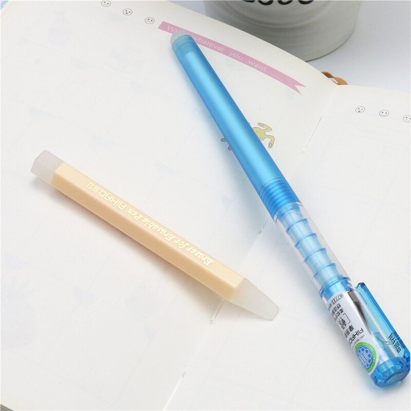 4PCS/LOT erasable pen eraser Student work Temperature control ink magic gel pen Rubber