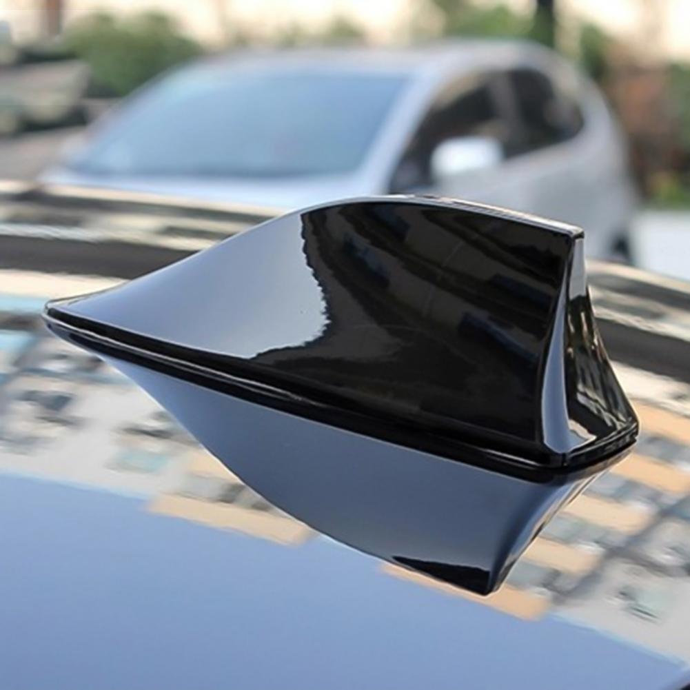 Antena tipo aleta de tiburón de coche Universal, Radio de señal, sin perforaciones, modificación de techo de cola aérea para decoración de vehículos