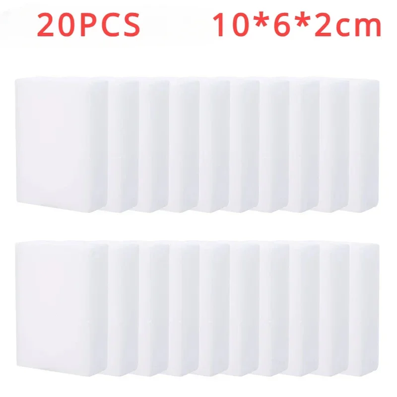 Outils de nettoyage ménager 2-20 pièces éponge magique blanche nettoyant Nano mélamine éponge de nettoyage pour le lavage de la vaisselle cuisine salle de bain: Gris foncé
