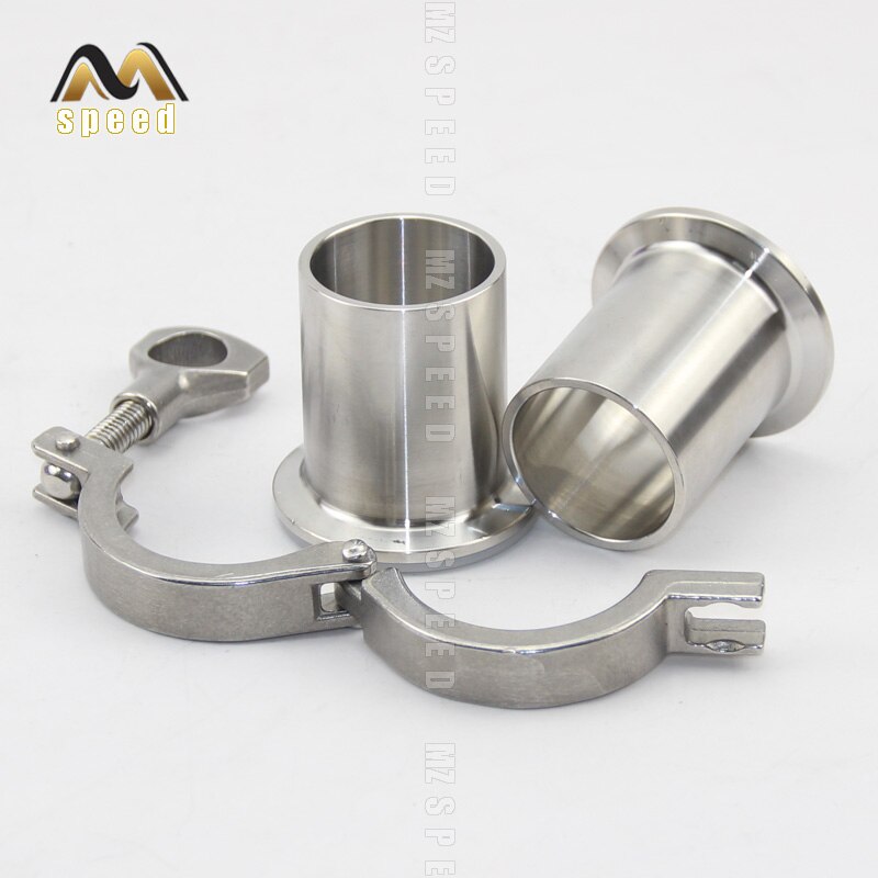 Car Accessories Male and female flange butt fittings Exhaust connection clip quick disassembly Silicone seal ring clamp kit