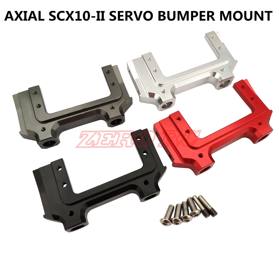 COOL RACING Metal Front Bumper V2 for Axial SCX10 II 90046 90047 90060 RC Cars